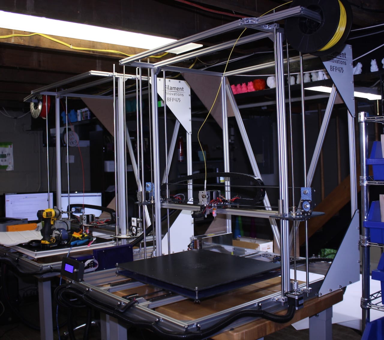  The large format BP475 desktop 3D printer from Filament Innovations 