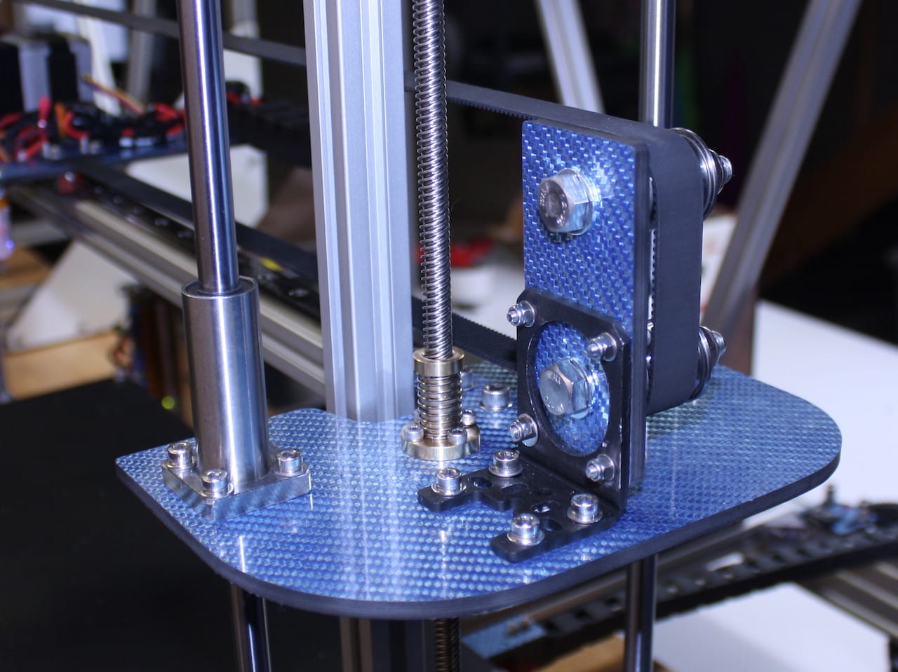  Carbon fiber components on the BP475 desktop 3D printer 