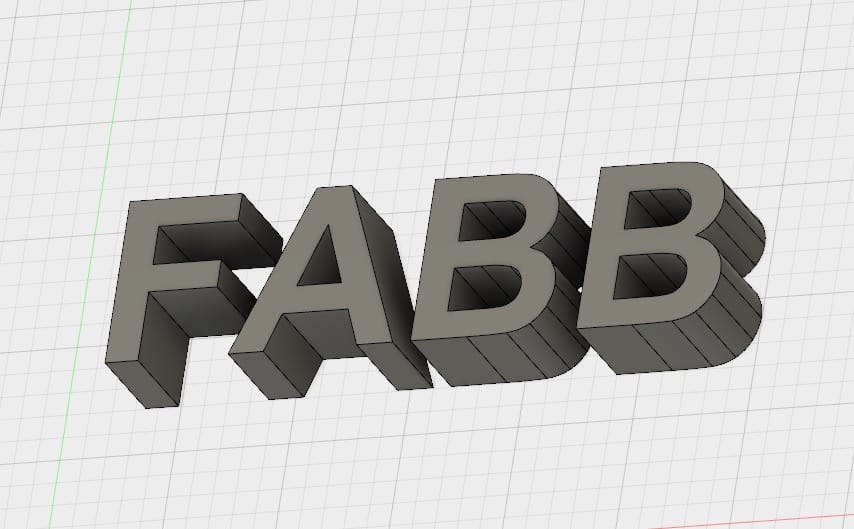  How can you join 3D printed letters to form a 
