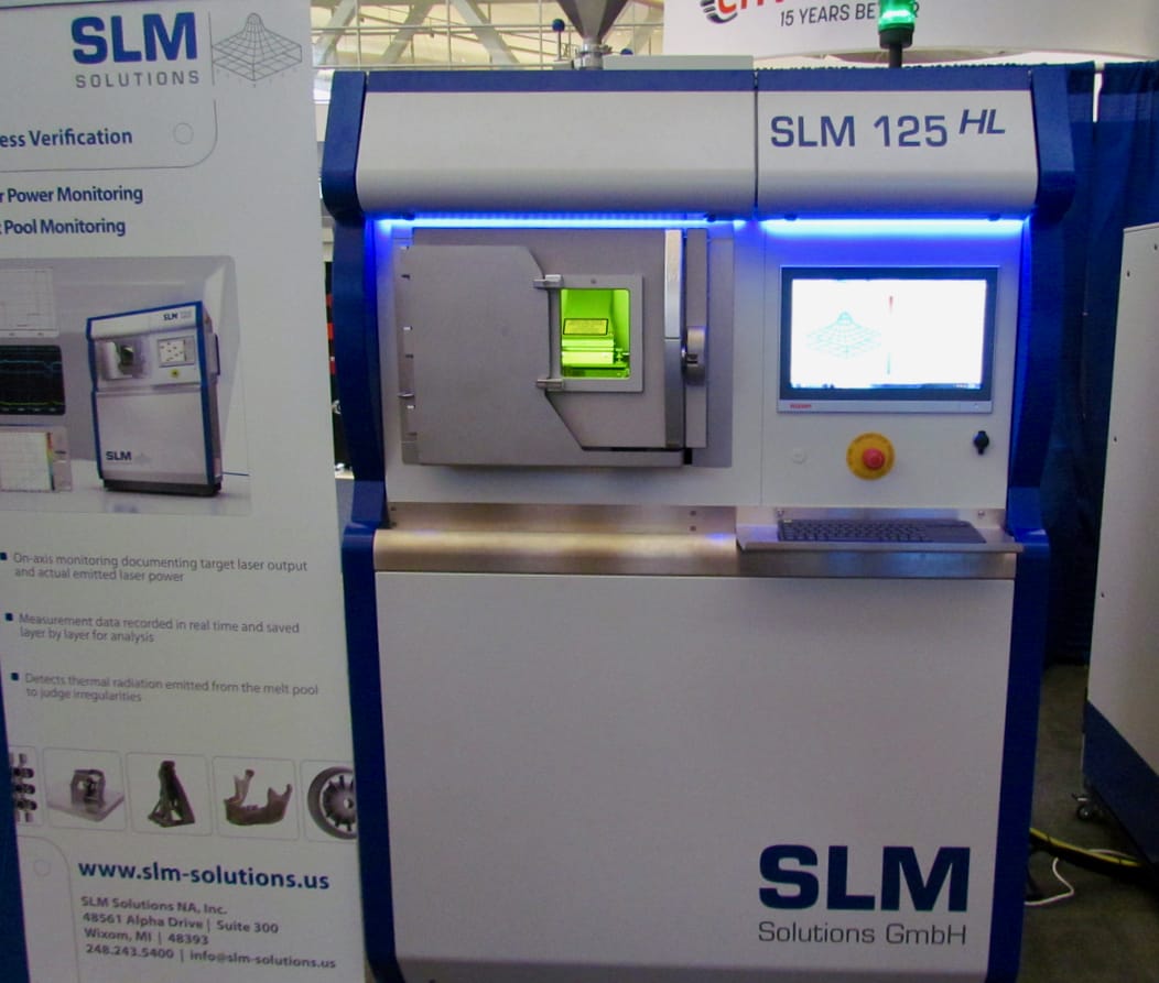 The SLM 125 3D Metal Printer 