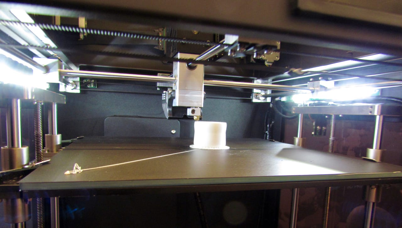  Inside an L-Devo Yamato professional 3D printer 