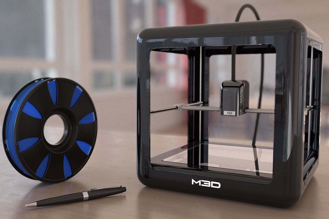  The M3D Pro desktop 3D printer 
