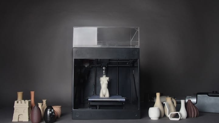 The inexpensive ClayXYZ desktop 3D printer 