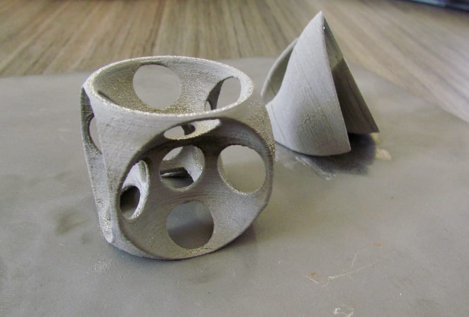  Sample metal prints from Aurora Labs' new 3D metal printer 