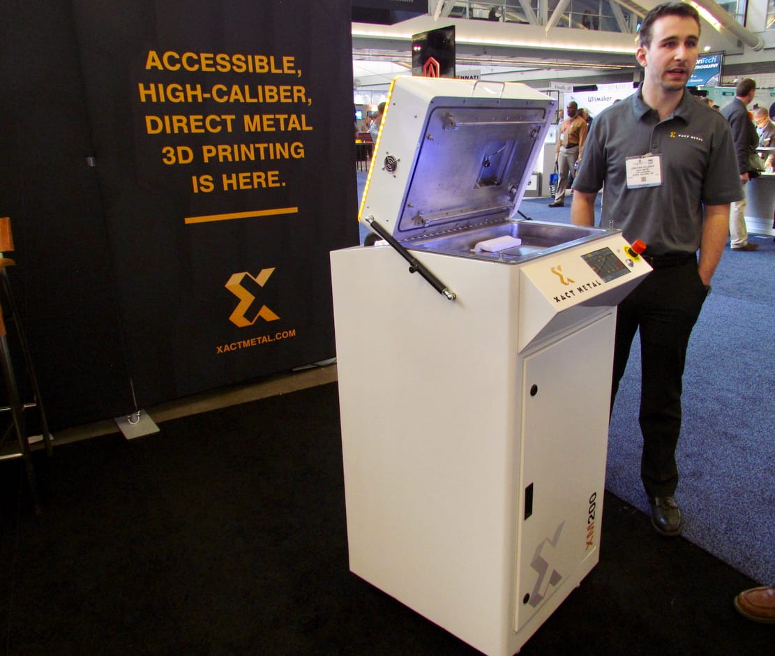  Xact Metal's new XM200 3D metal printer 