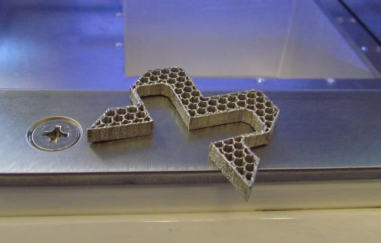  Sample metal 3D prints from Xact Metal's XM200 