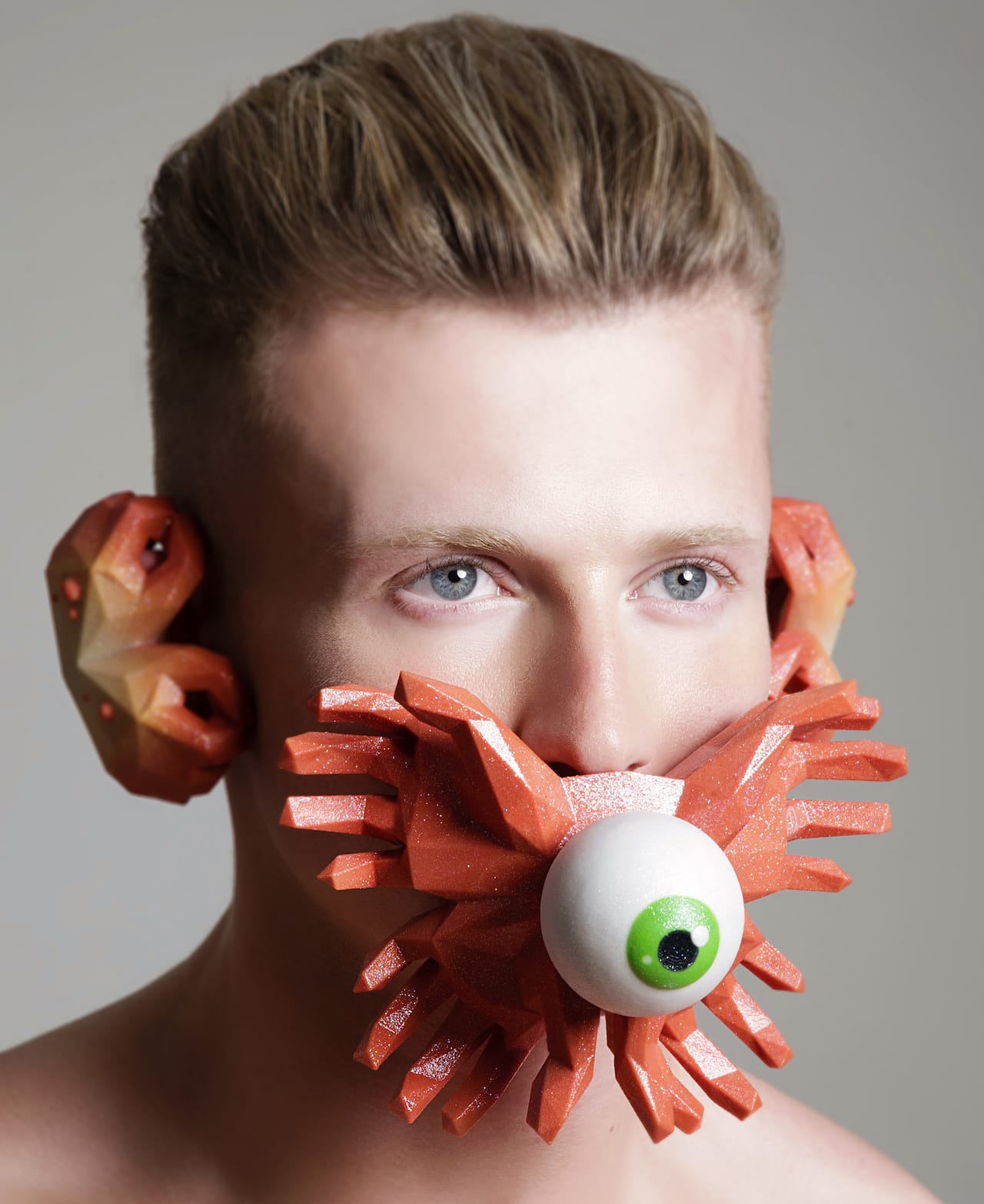  There are five unique pieces in Rob Elford's 3D printed Vacanti Man collection 