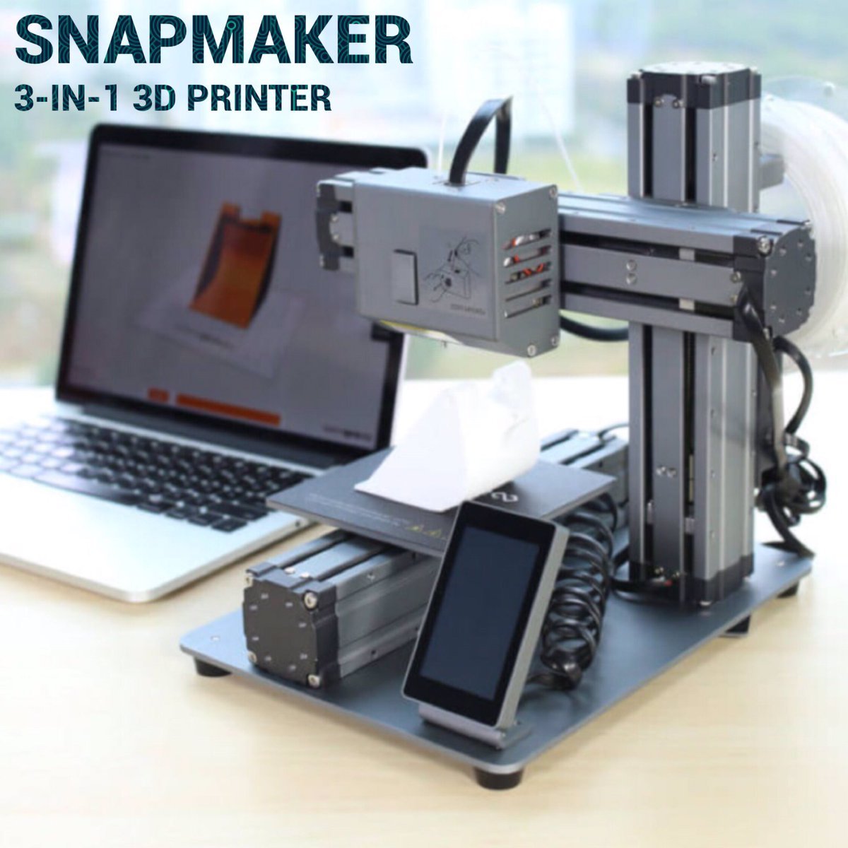 The Snapmaker desktop multifunction 3D printer 