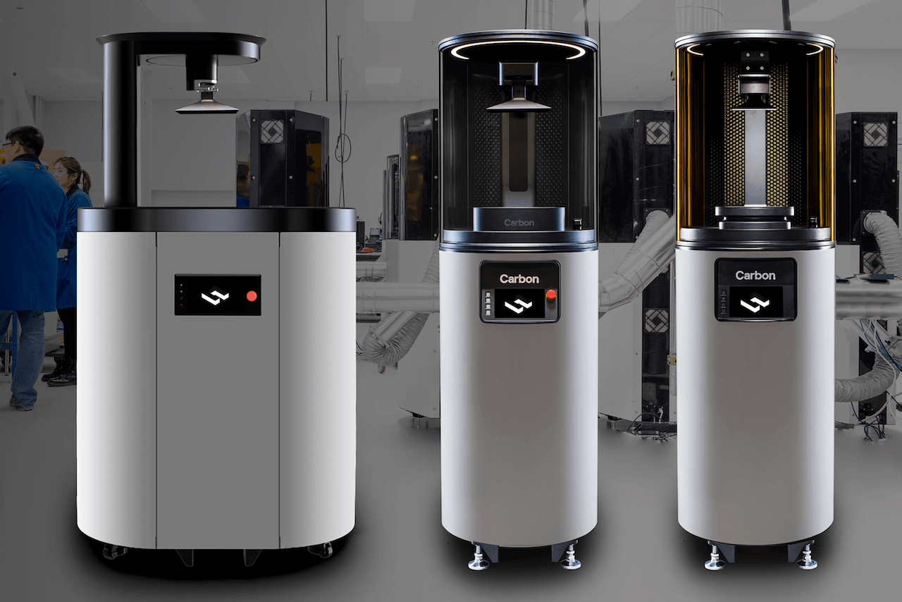  Carbon's current fleet of professional 3D printers 