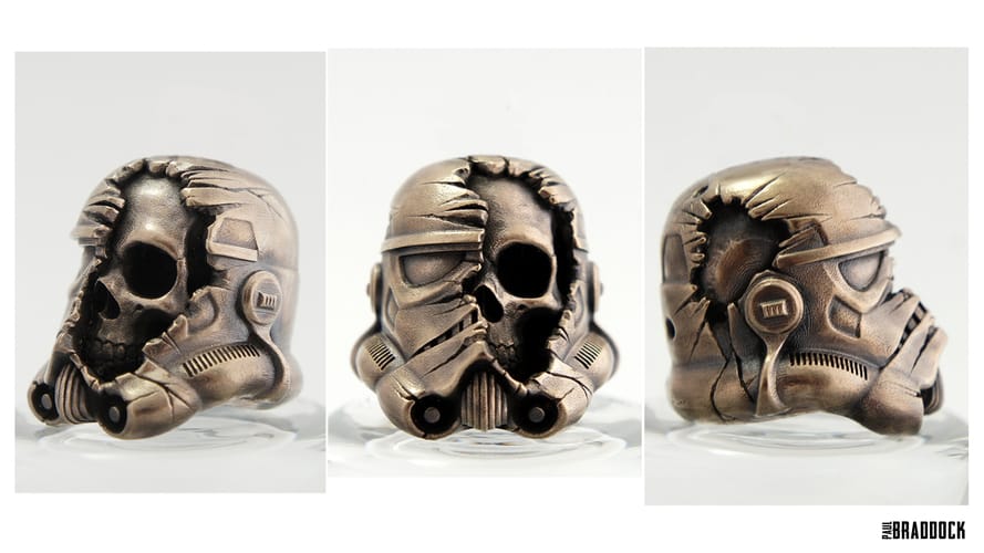  The very cool 3D printed Star Wars Death Trooper 
