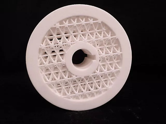  A sprocket designed for 3D printing. (Image courtesy of Caterpillar.) 