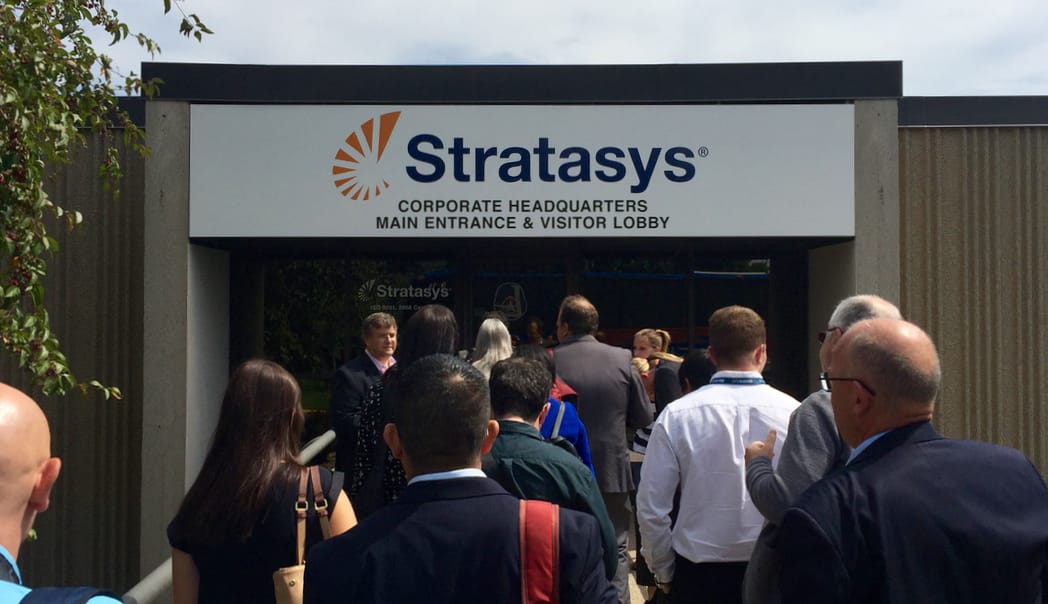  We now now officially what Stratasys intends on doing 