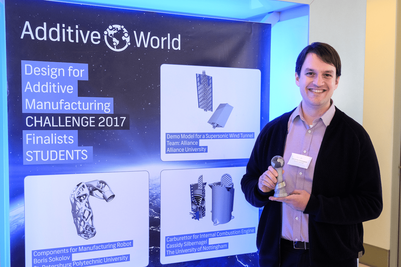  Cassidy Silbernagel at the Design for Additive Manufacturing Challenge 2017 