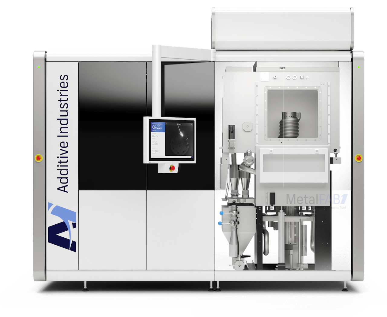  An inside view of the new MetalFAB1 Process & Application Development Tool from Additive Industries 