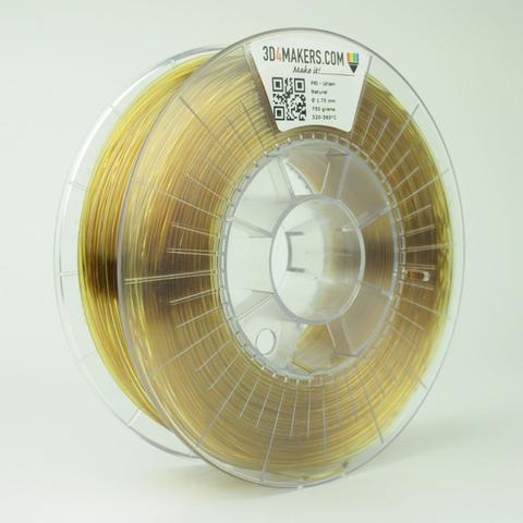  PEI 3D printer filament from 3D4Makers, one of the many unusual materials they produce 