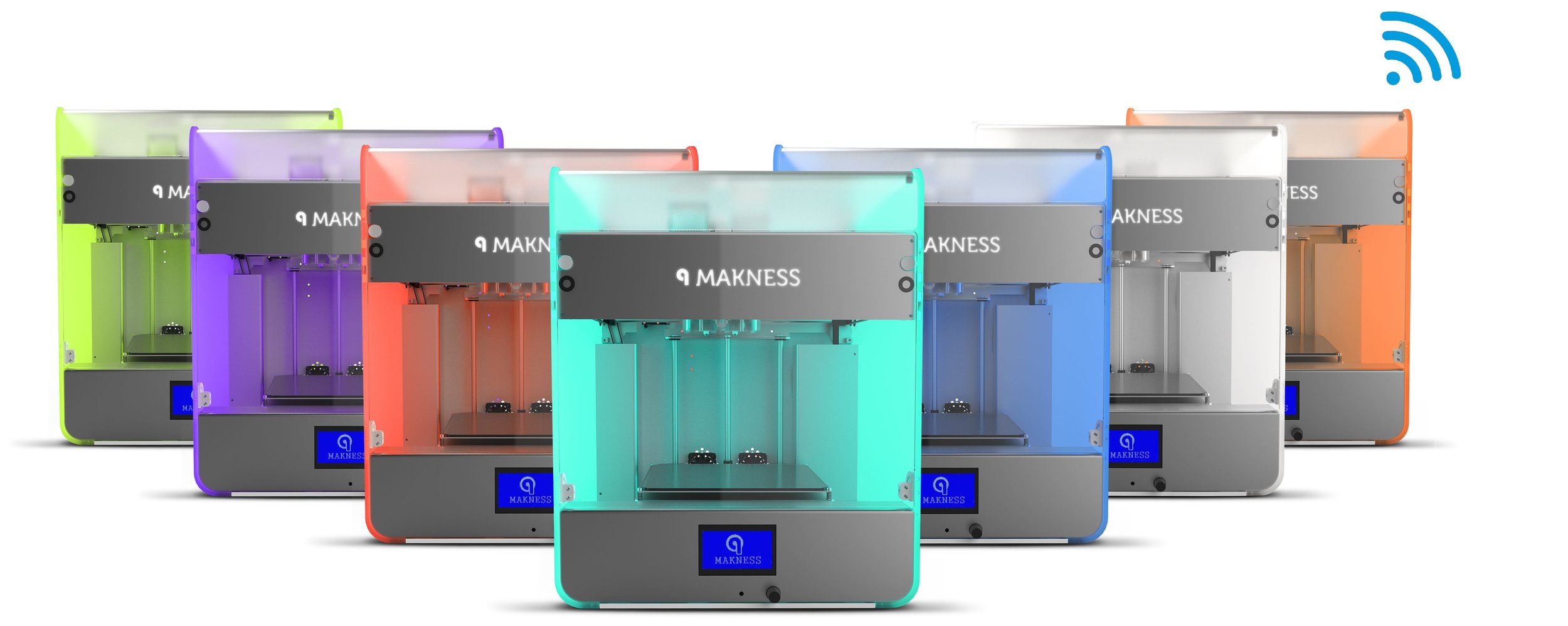  The Makness MK-1D 3D printer 