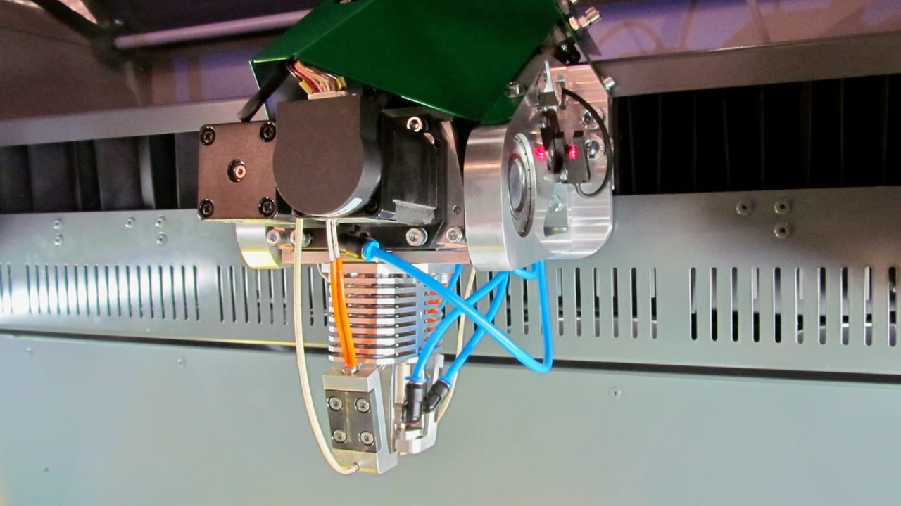  The air-cooled Hage 3D printing extruder 
