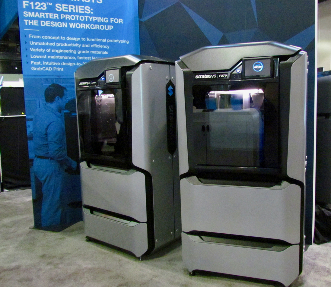  The new Stratasys F370 rapid prototyping 3D printer 
