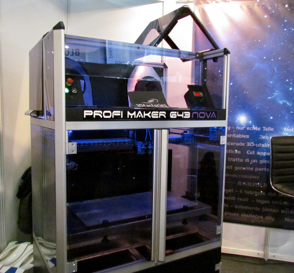  The large-format ProfiMaker 643 3D printer from 3Dfactories 