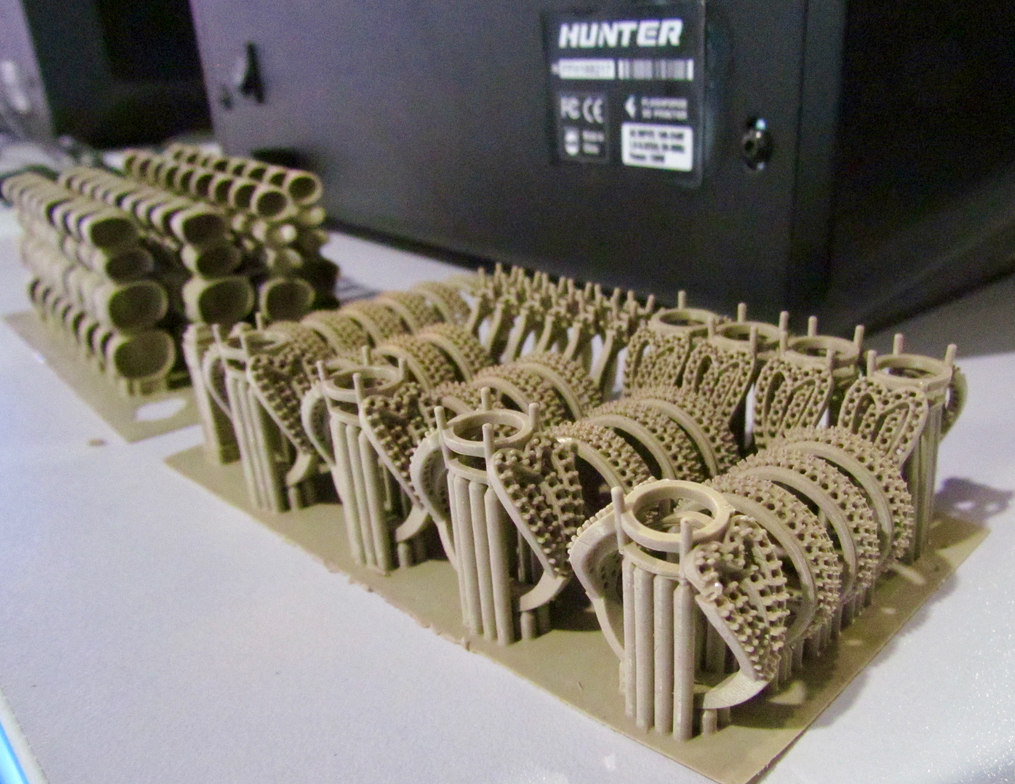  High quality 3D prints from the Flashforge Hunter 3D printer 