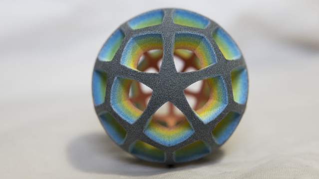  A full color 3D print from the NexD1 3D printer 