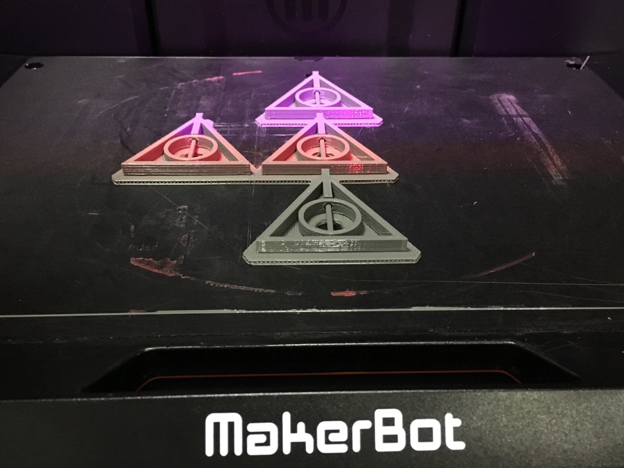  3D printing on the MakerBot Replicator+ 