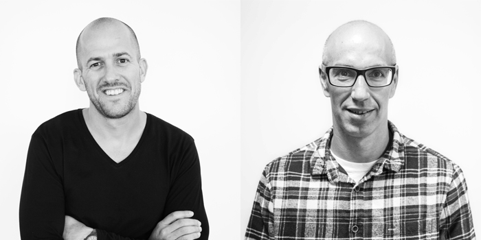  MakerBot CEO's: on the left, Former CEO Jonathan Jaglom; on the right, New CEO Nadav Goshen 