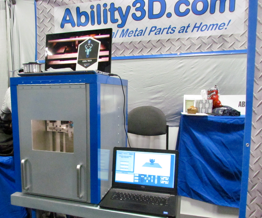  Ability 3D's new 3D metal printer 
