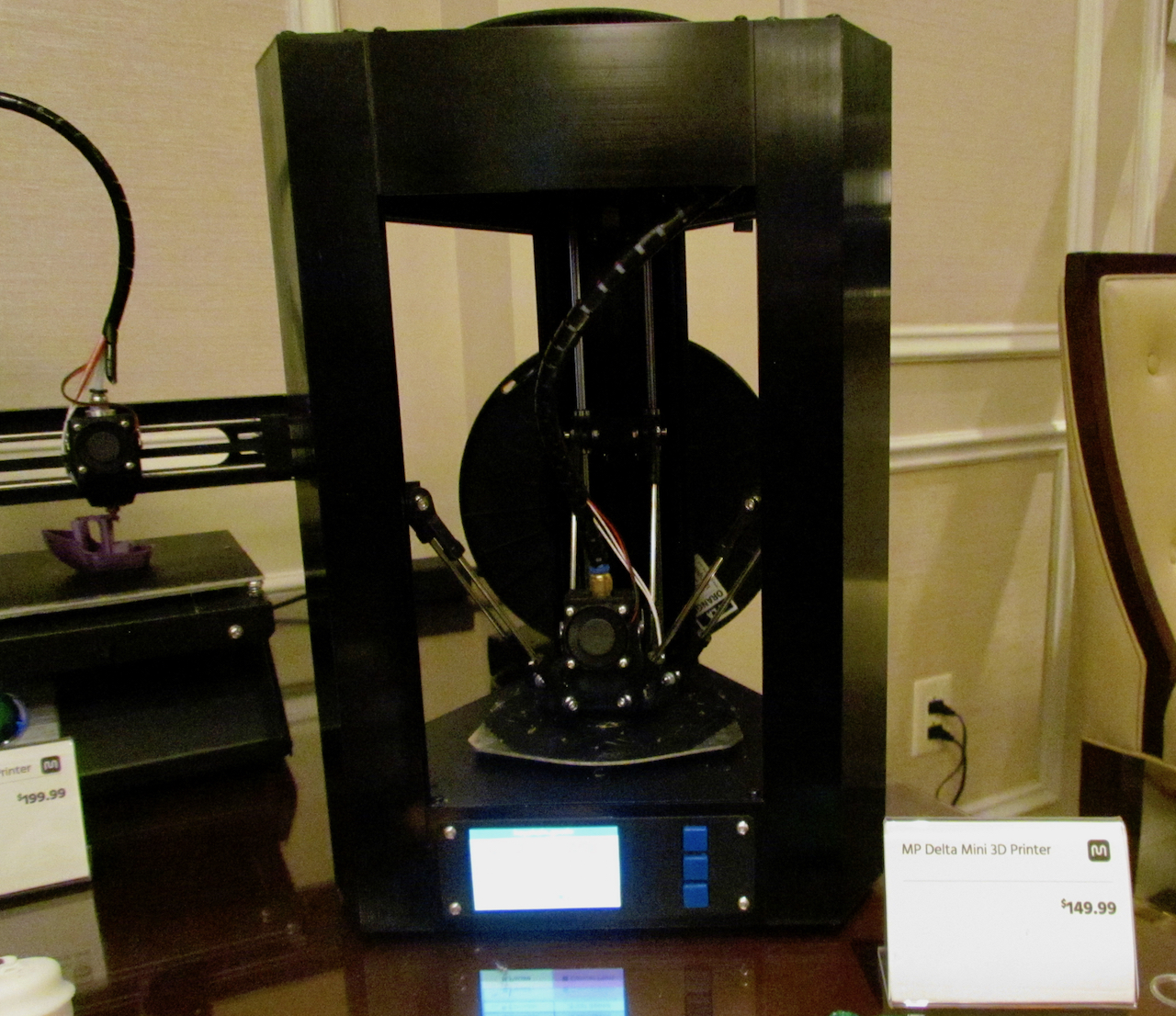  The all-new Monoprice Delta Mini desktop 3D printer 