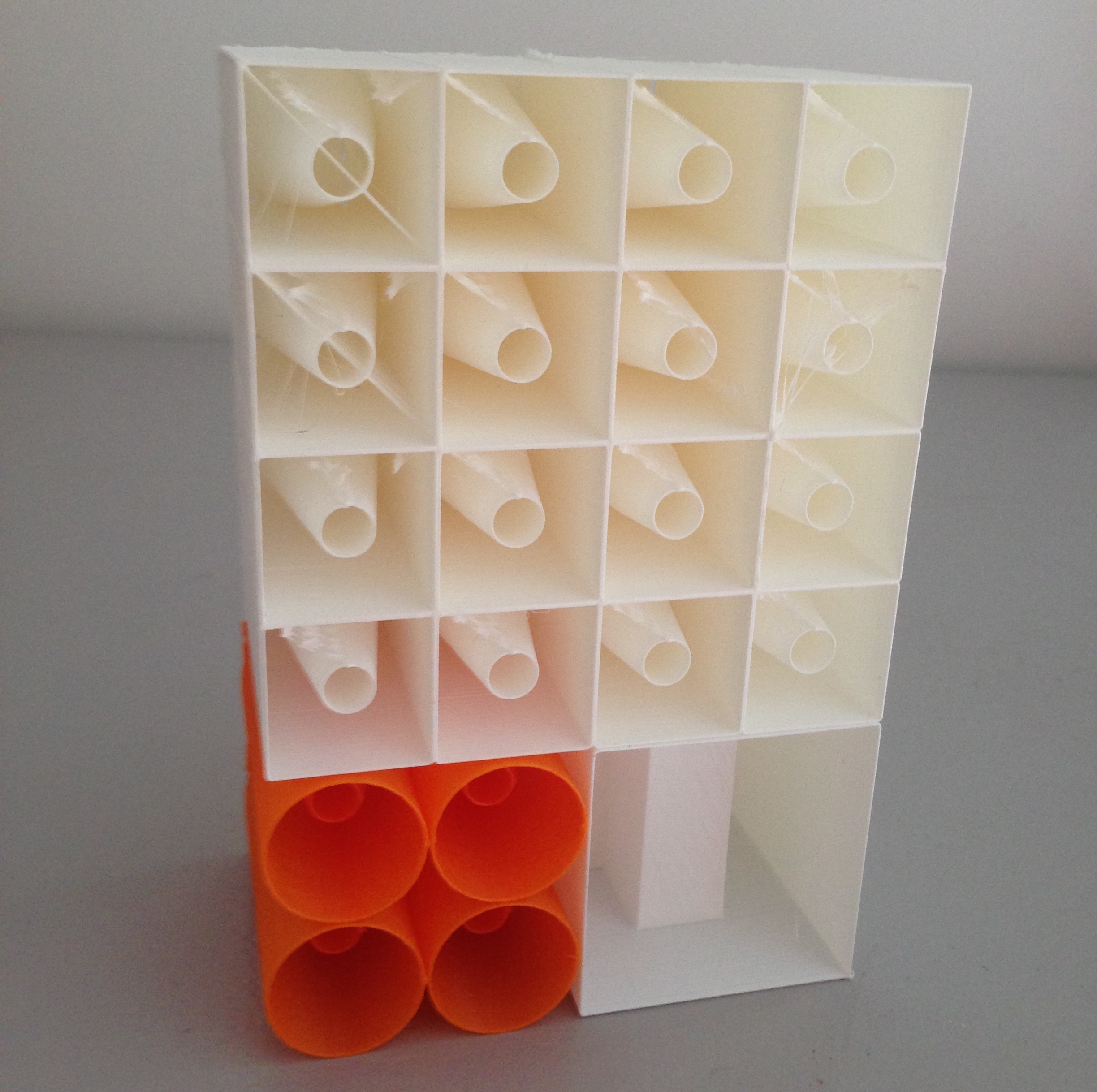  A 3D printed sound absorbing system 
