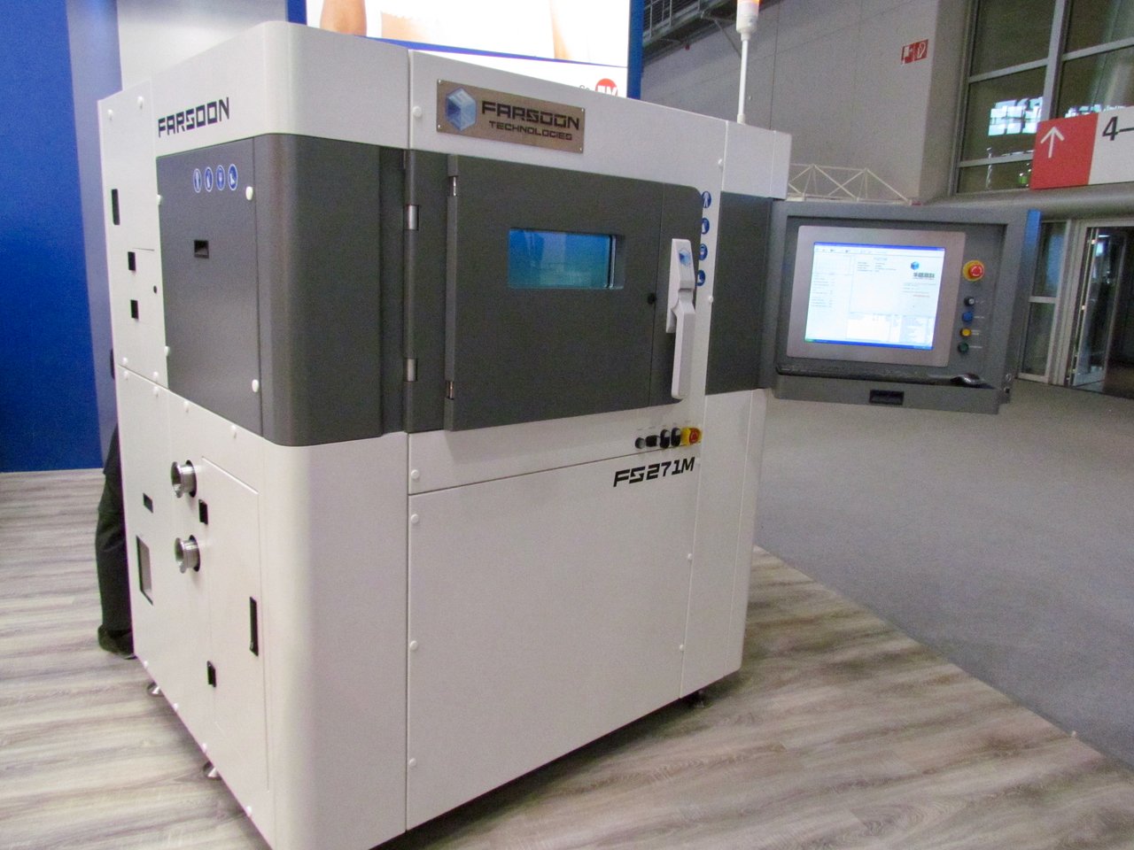  The Farsoon FS271M 3D metal printer 
