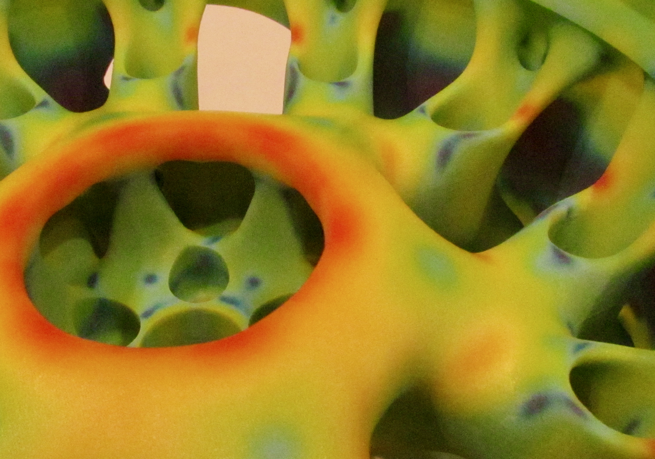  Detail of the Stratasys engineering visualization print 