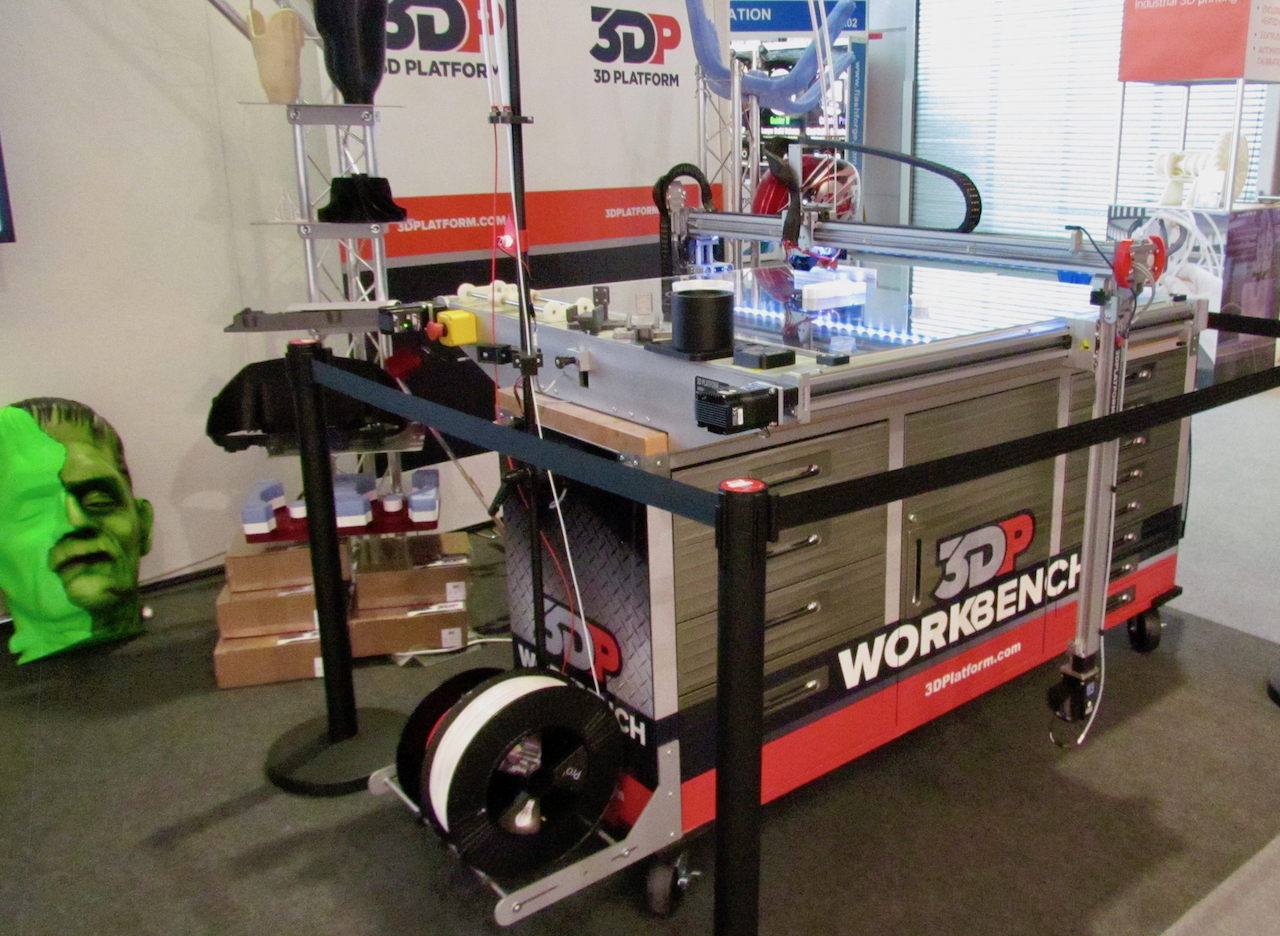  3D Platform's Workbench large-format 3D printer 