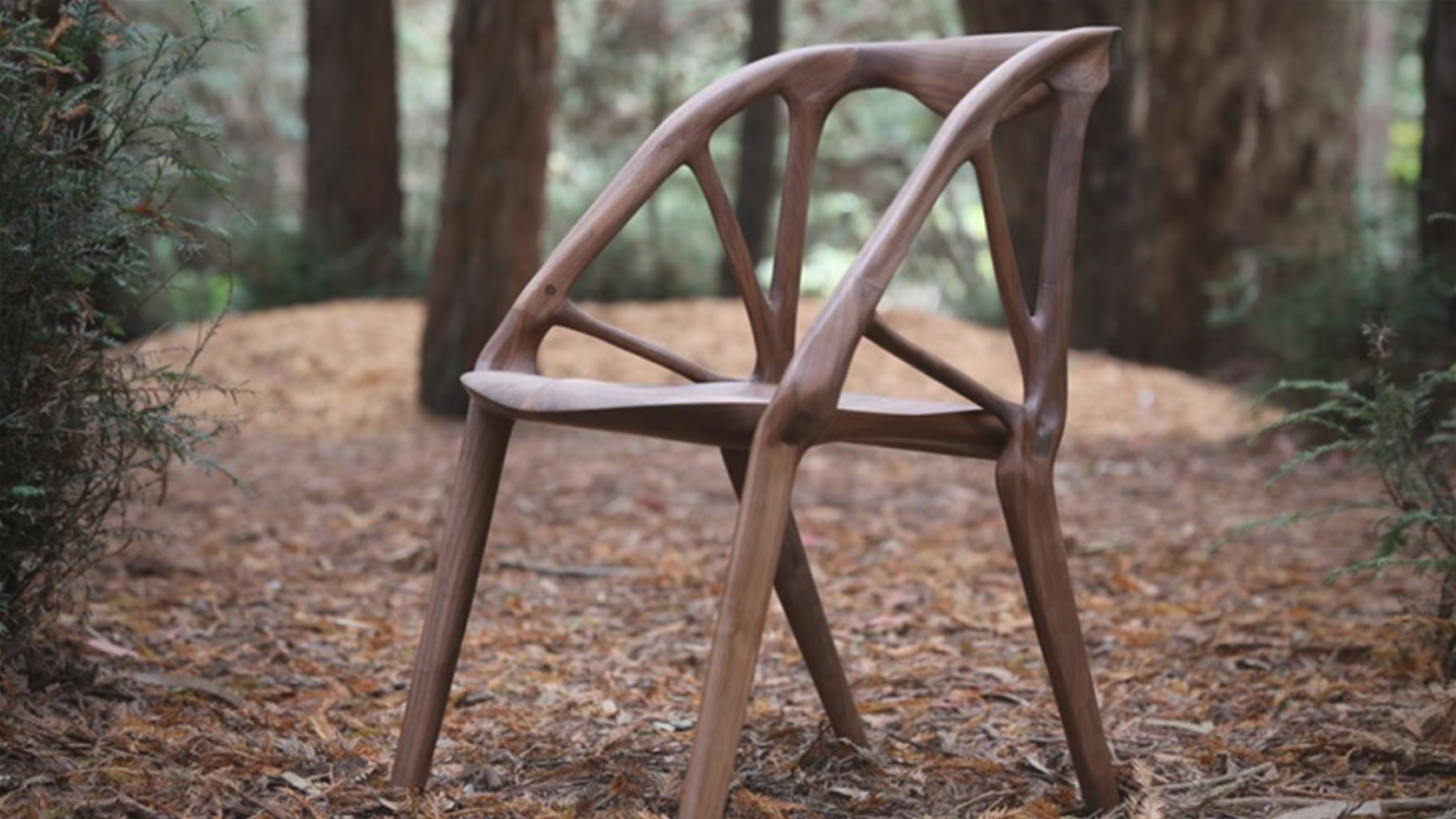  A chair design that's generated by software 
