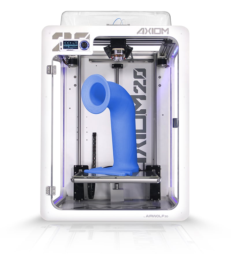  The AXIOM 20 professional desktop 3D printer. Needs a banana for scale! 