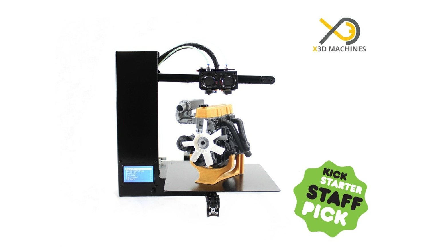  The XMachine Genesis Duo desktop 3D printer 
