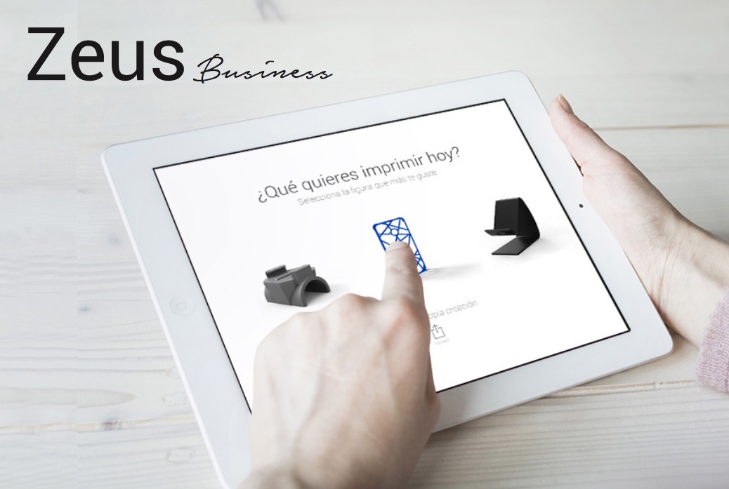  The Zeus Business system for connecting 3D printing participants 