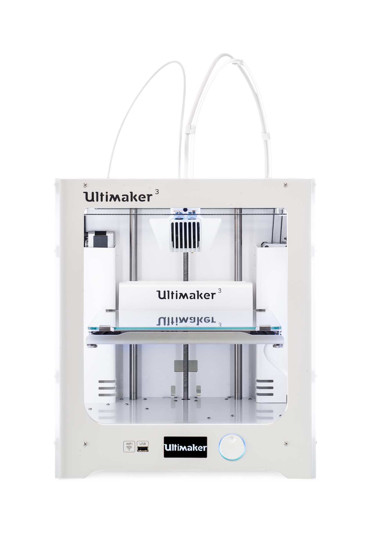  The new Ultimaker 3 desktop 3D printer 
