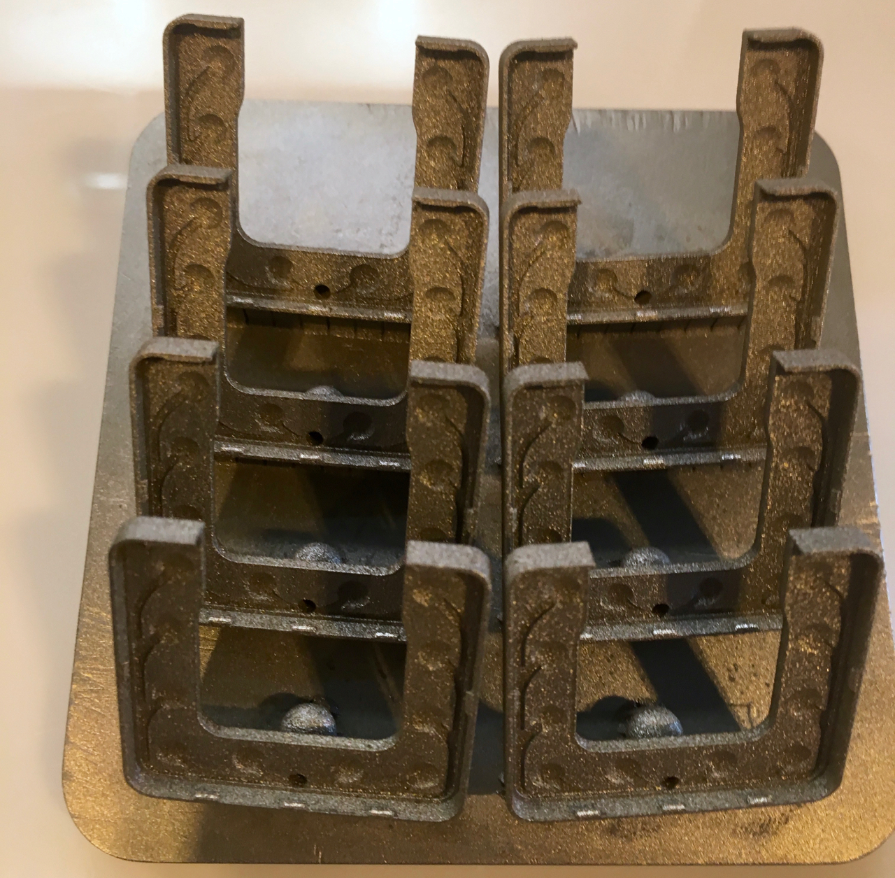  3D printed metal samples from SLM Solutions 