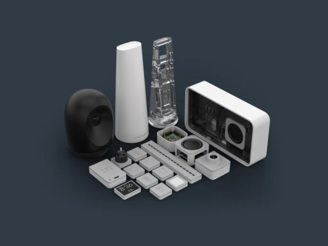  Nascent Objects’ modular electronic devices, with components 3D printed using EnvisionTEC’s 3SP 3D printing technology. (Image courtesy of Nascent Objects.) 