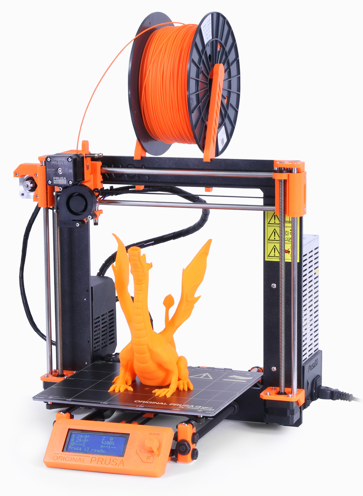  The Prusa i3 MK2 now includes a powerful automated calibration system 