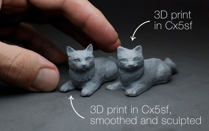  Here's how CX5 can make a rough print have far more details 