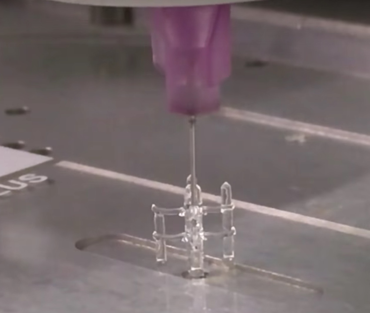  The AMBER process 3D printing cartilage 