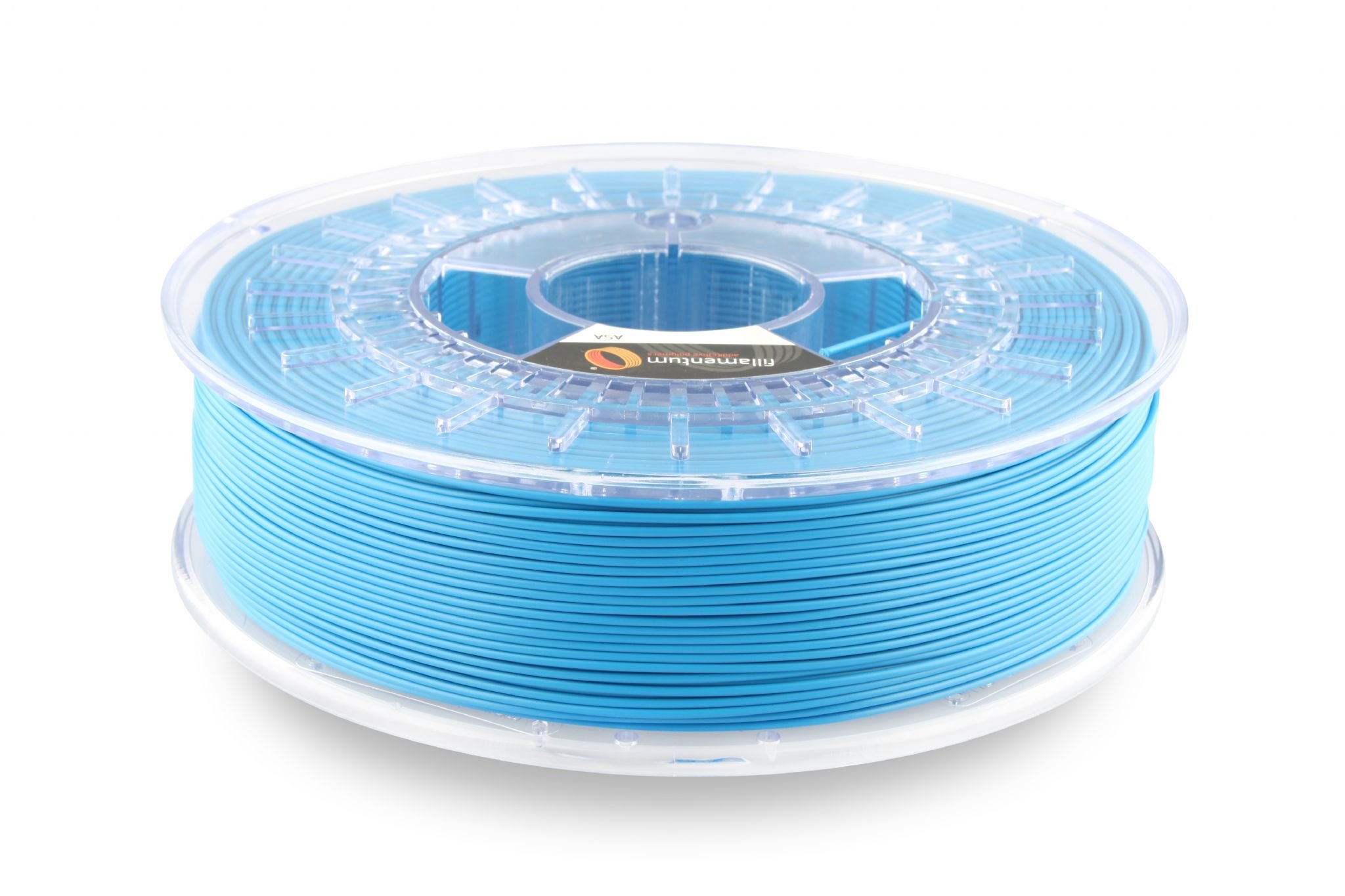  A sample spool of ASA 3D printer filament from Filamentum 
