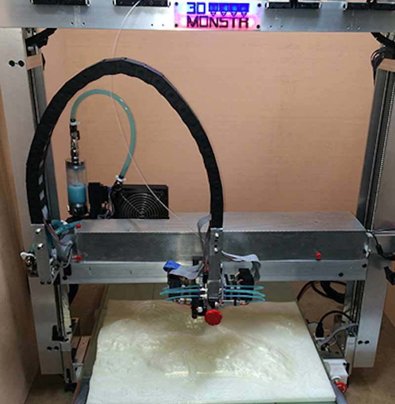  3D Monstr's T-Rex desktop 3D printer 