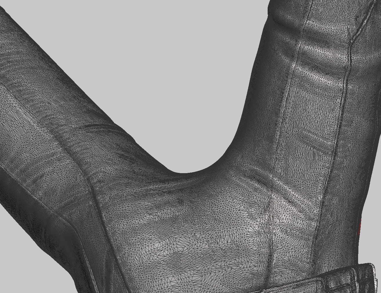  Captain America's pants 3D model segment by LayerTrove 