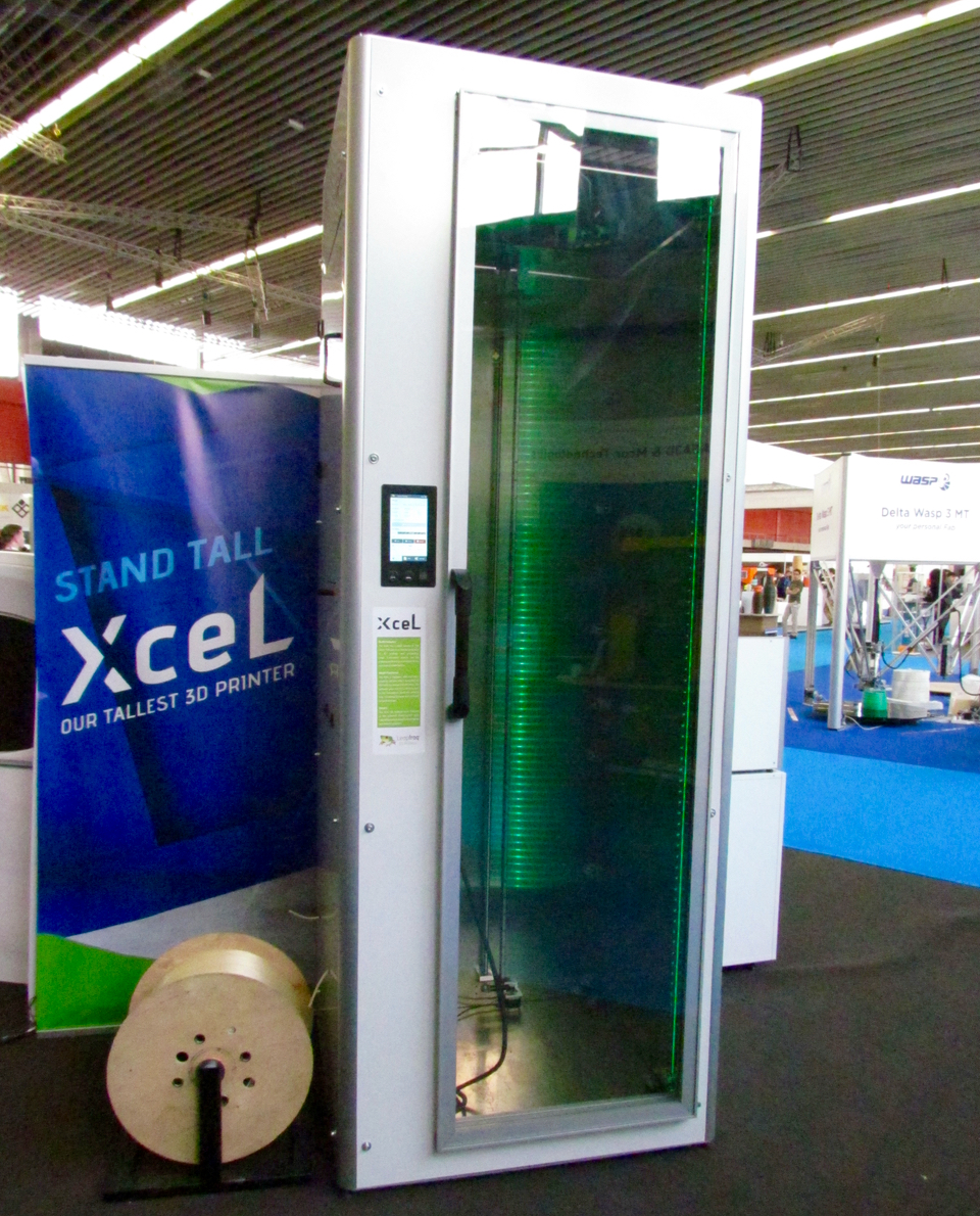  Leapfrog's ultra-tall Xcel 3D printer 