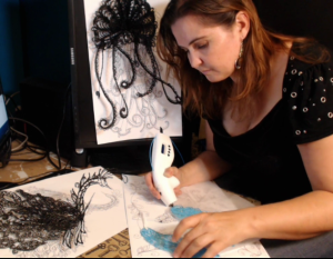  Katherine Bialek, creator of the live-streaming 3D printing platform, MyMultiExtruder 