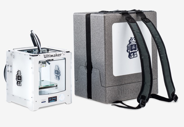  Ultimaker's portability accessory: the Backpack 