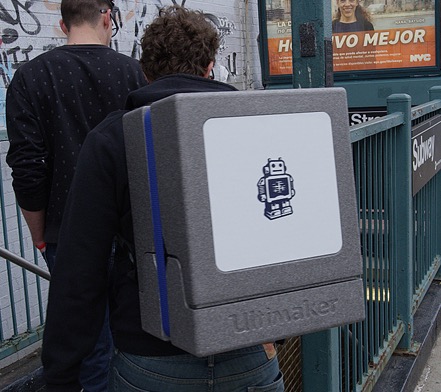  The Ultimaker Backpack surviving NYC travel 